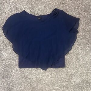 I.N. Studio Navy Blue Women's Blouse